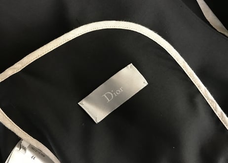 diorhomme cashmere drape jacket dead stock