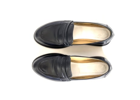 maison margiela leather platform shose 40