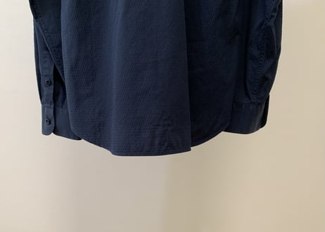 prada shirt dark navy