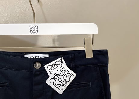 2020ss loewe wide cropped pants dead stock 46