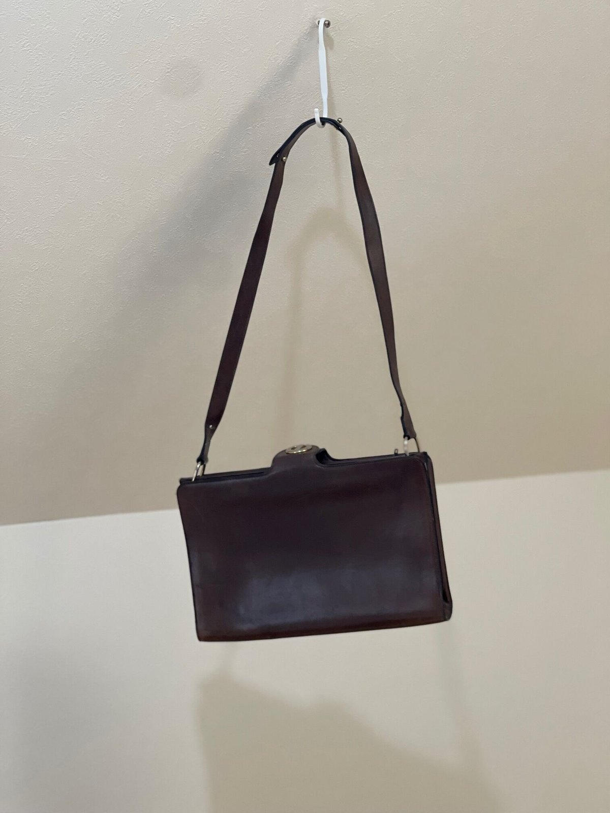 christian dior made in France leather shoulder