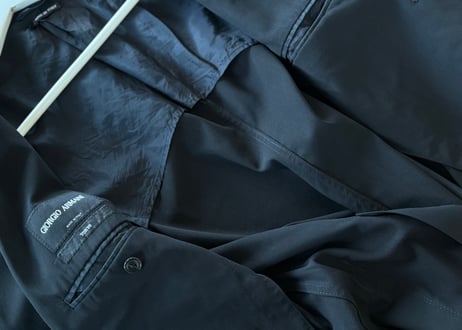 giorgio armani "TOKYO MODEL" acetate set up suit