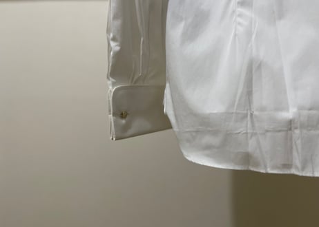 tom ford 2020ss pleat detailed shirt