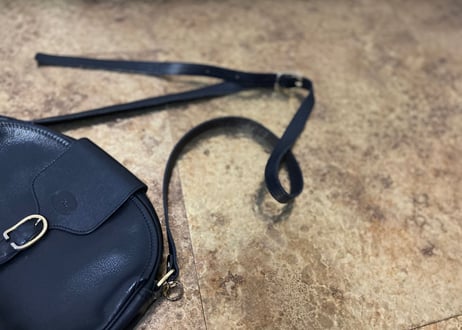 90s Longchamp made in Flance leather bag