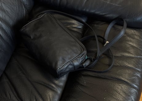 loewe anagram leather shoulder bag