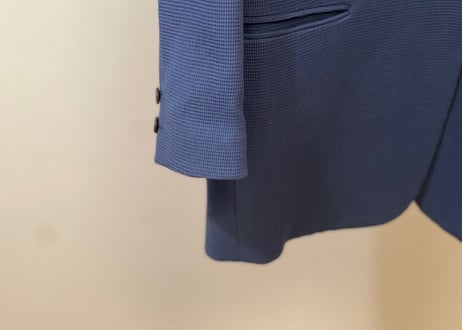 issey miyake blue jacket