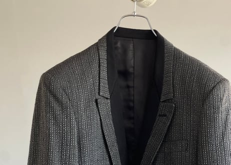 80s tete homme by kazutaka koto smoking set up suit