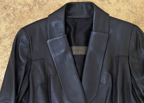 loewe leather jacket