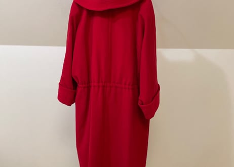 80s versace shawl long coat