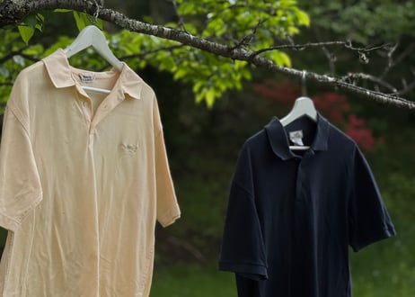 hermes "Le Duc logo" polo shirt light yellow
