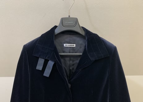 jil sander velour jacket