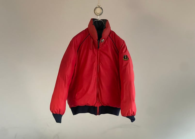 vintage moncler “reversible” down jacket #2 | w
