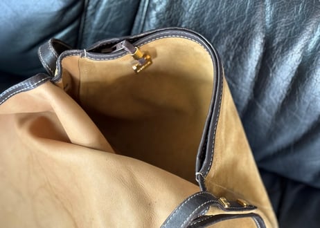 loewe anagram leather shourder bag
