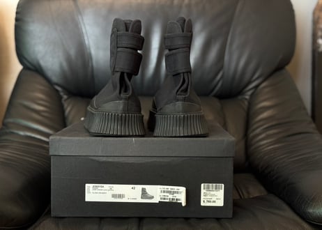 jilsander platform boots dead stock