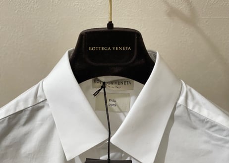 bottega veneta 2019aw intrecciato design long shirt dead stock 40