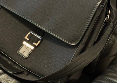 dior logo "総柄" shoulder bag
