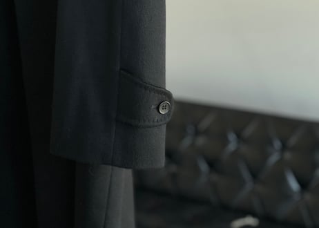 90s pure cashmere long coat #2