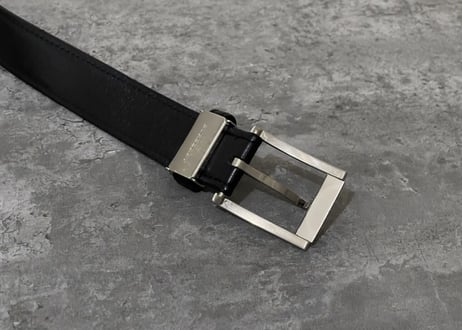 burberry leathear belt #1