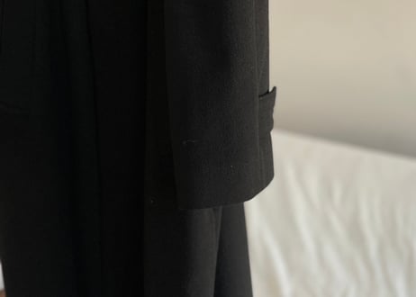 90s pure cashmere long coat