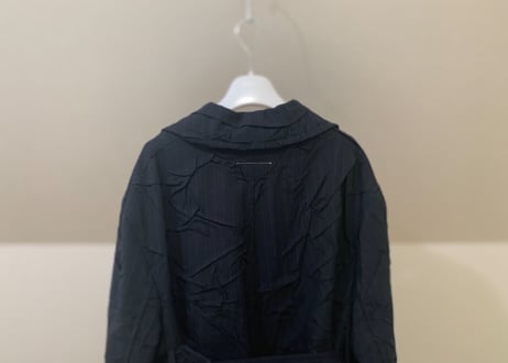 mm6 maison margiela 2020aw crash trench coat 42 dead stock