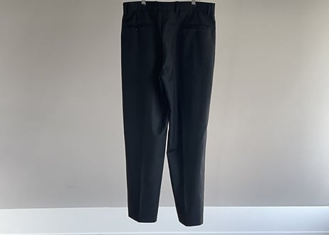 hermes black trousers