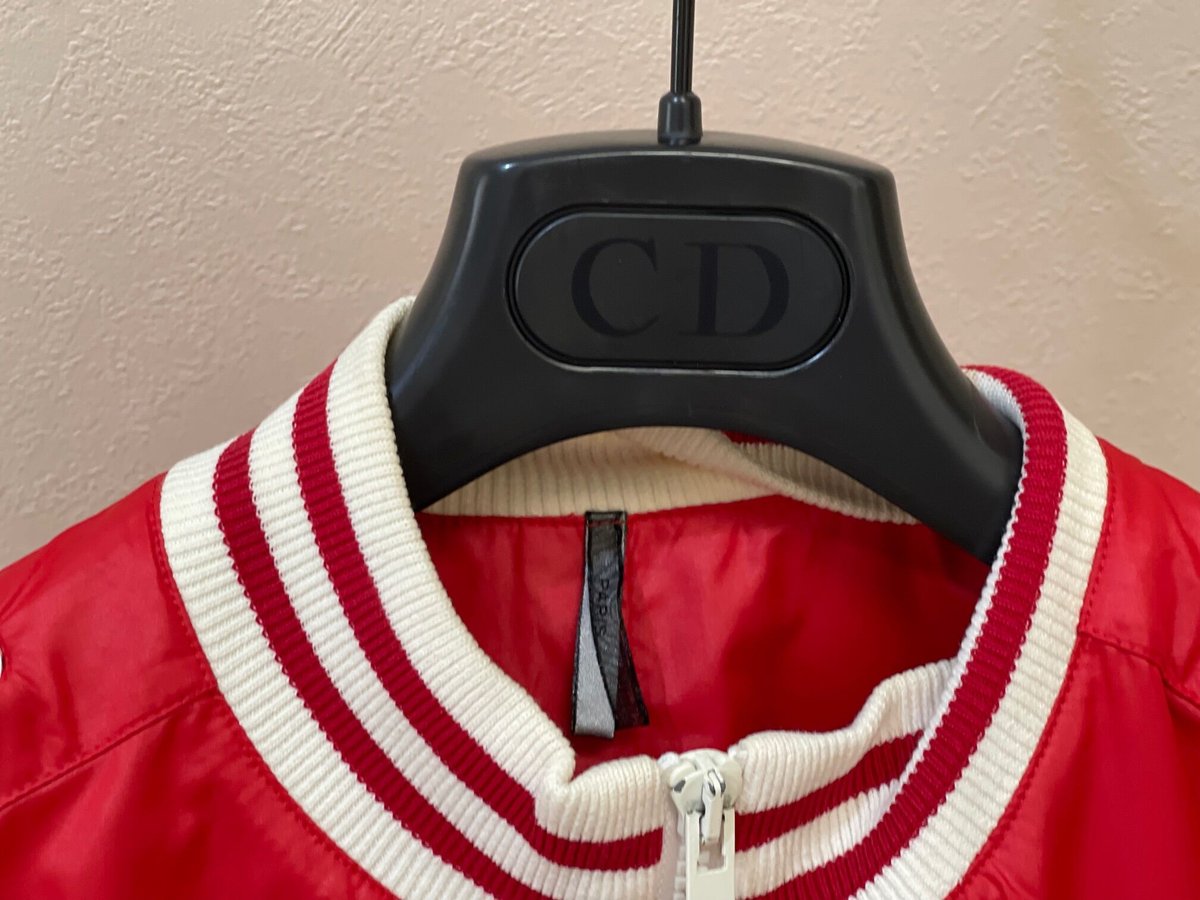 DIOR 2006SS Mods ディオール エディ パイソン柄 シルクボンバー DIOR 2006SS Mods ディオール エディ パイソン柄 シルクボンバー