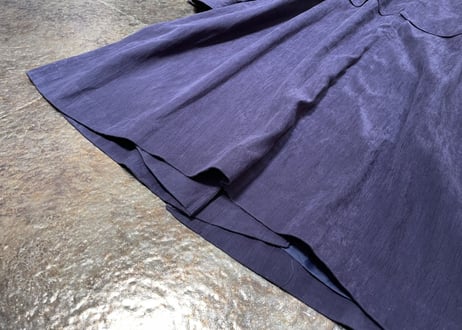 80s suede purple coat