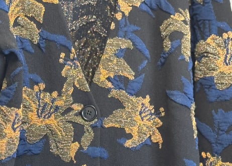 dries van noten collarless jacket