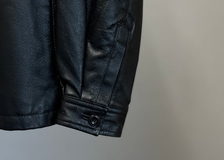 90s leather jacket