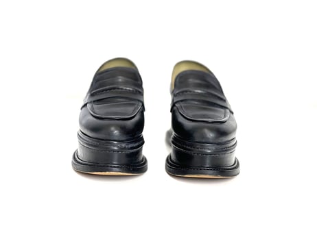 maison margiela leather platform shose 40
