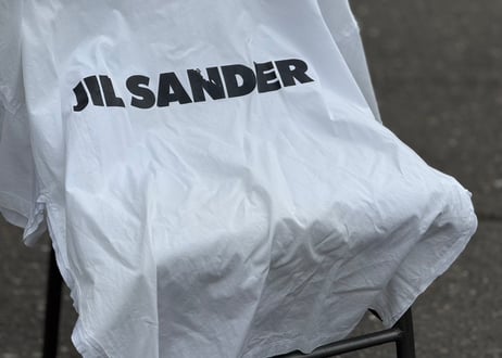jilsander ”Meier 期” "断ち切り" logo tops
