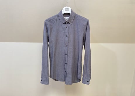 maison margiela 2015ss check shirt