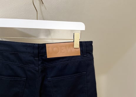 2020ss loewe wide cropped pants dead stock 50