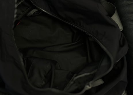 90-00s prada sports nylon bag black