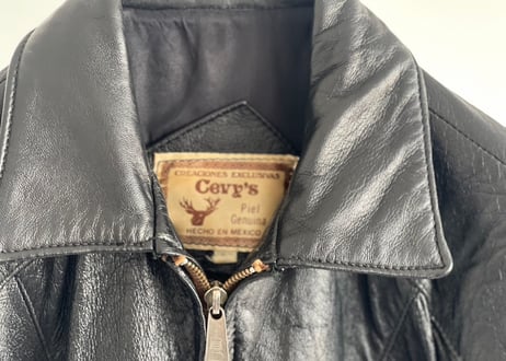 90's leather jacket