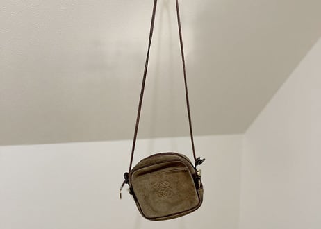 loewe leather shoulder bag