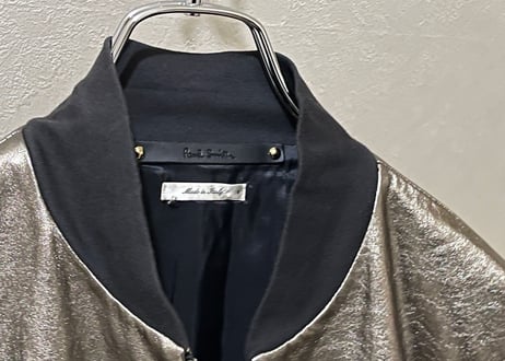 paul smith leather jacket
