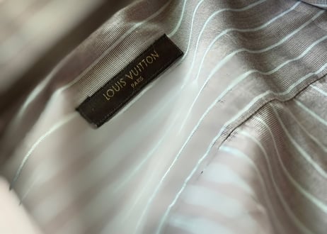 louis vuitton by "marc jacobs" stripe shirt purple