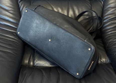emporio armani leather bag