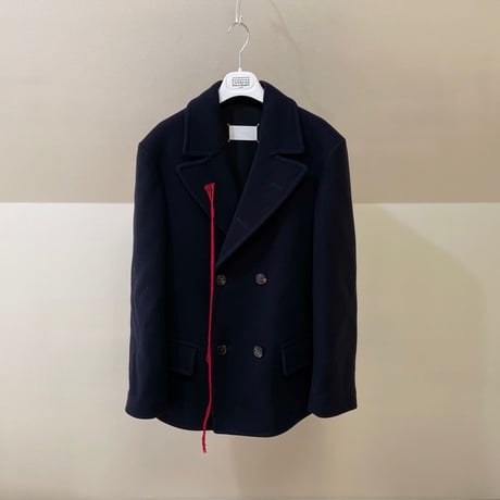 maison margiela 2017aw "白タグ" double coat dead stock