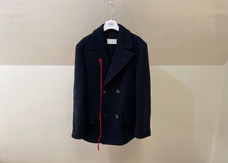 maison margiela 2017aw "白タグ" double coat dead stock