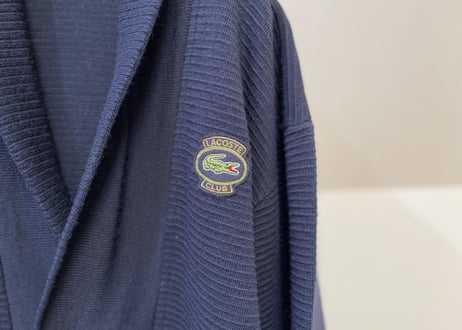 made in Flance lacoste cardigan