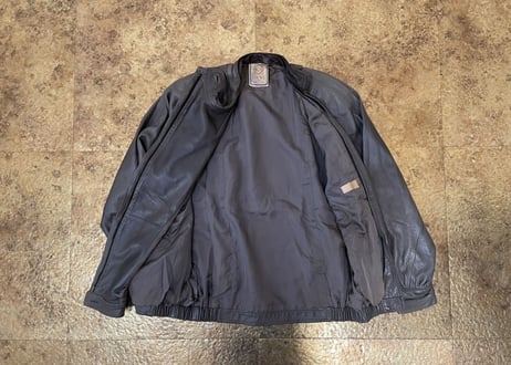 80's loewe leather blouson