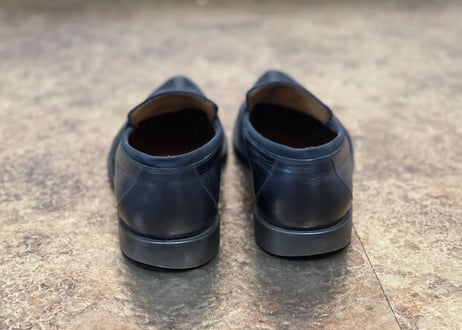 louis vuitton leather loafer