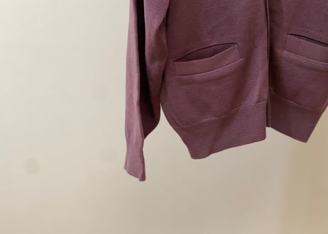 christian dior purple cardigan