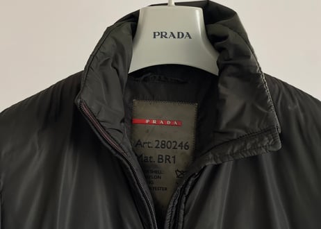 90s prada sports "中綿" outer #5