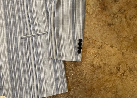 hermes stripe set up suit