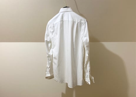 louis vuitton double cuffs shirt white