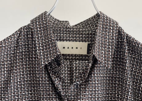 marni check shit