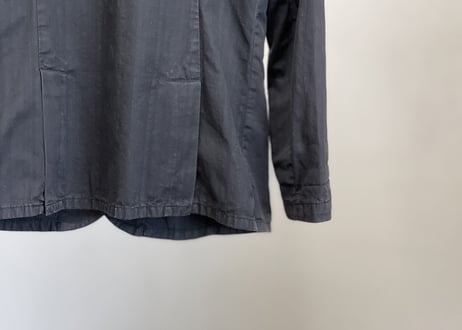 mm6 maison margiela military jacket black